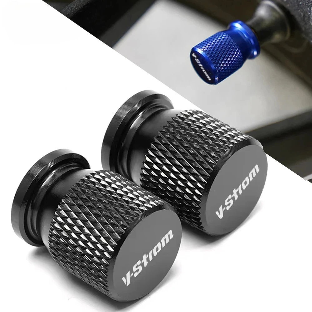 

New For SUZUKI VSTROM DL250 DL650 800 DE V-Strom DL 250 650 1000 1050 XT 800DE Motorcycle Accessories Tire Valve Stem Caps Cover