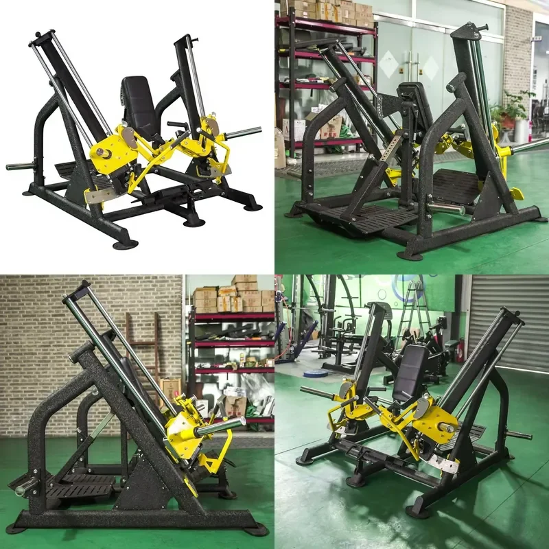 Commercial Gym Fitness New Lever Plate Loaded Strength Training Bent Over Standing Linear Row Machine