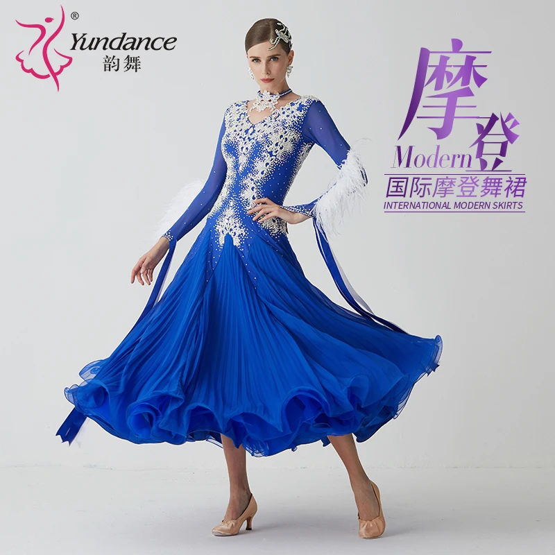 

B-21148 Custom New International Standard Ballroom Dance Dress High Quality Ballroom Dance Dresses for Sale