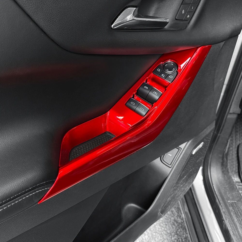 

2 шт. для Chevrolet Equinox 2025-2026, накладки на кнопки стеклоподъемников из АБС-пластика, для леворульных автомобилей, аксессуары для интерьера автомобиля