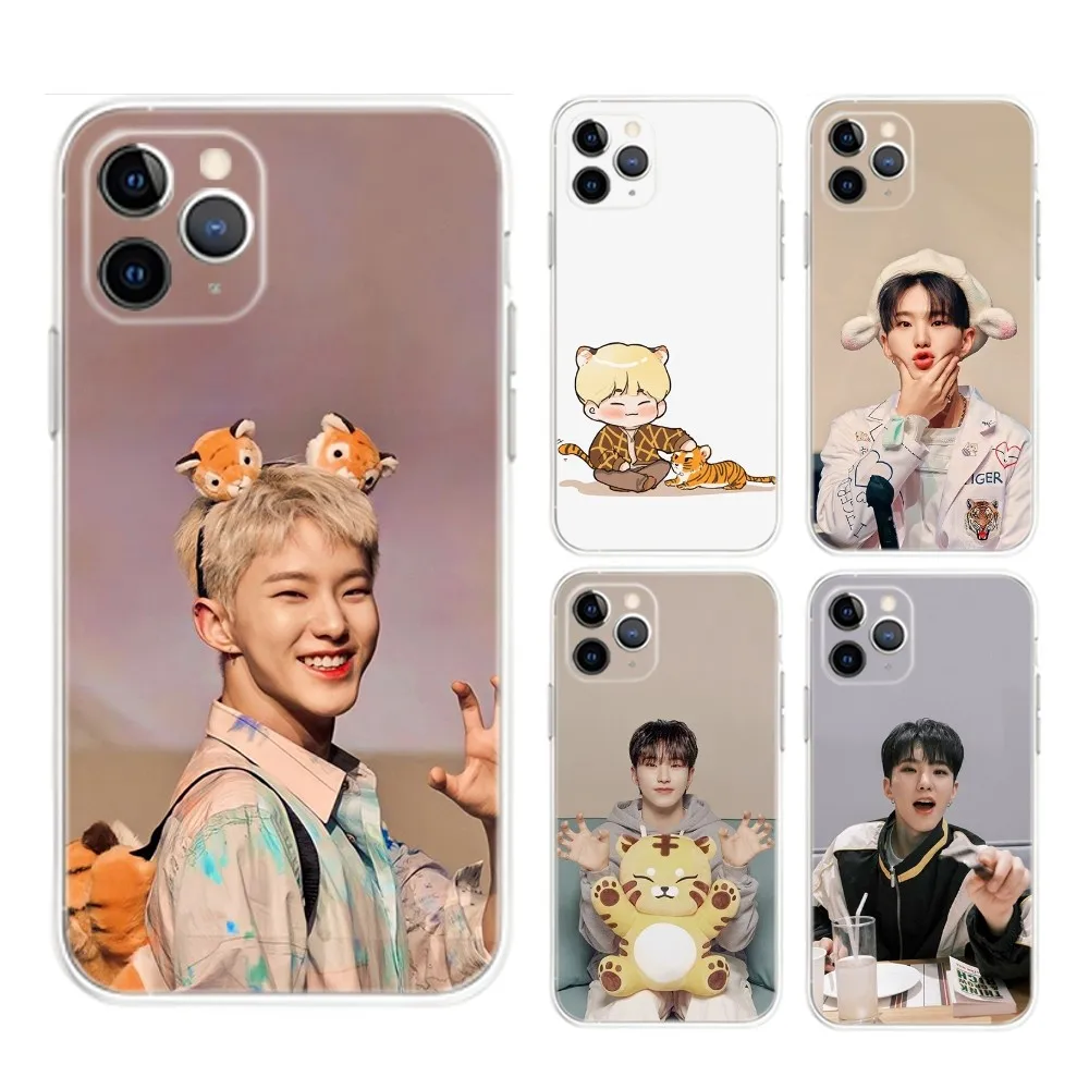 Hoshi Kwon Soonyoung Phone Case For iPhone Apple 15,14,13,12,Mini,11,Pro,Max,Plus,X,XR,XS,8,SE,2020,Plus Transparent Cover