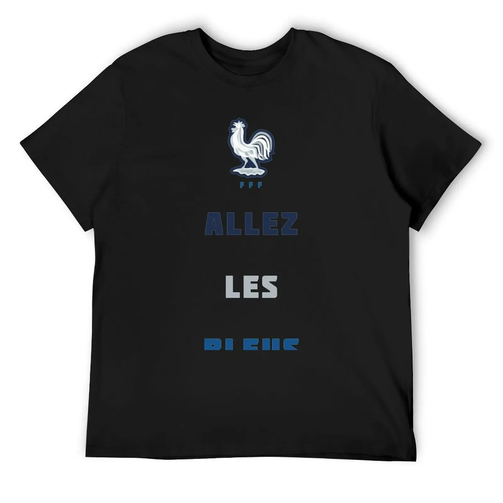 Французская национальная футбольная/футбольная команда: Allez Les Bleus Mbappe, подарочная футболка, лето 2025 года, одежда в стиле аниме, футболки для мужчин с графикой