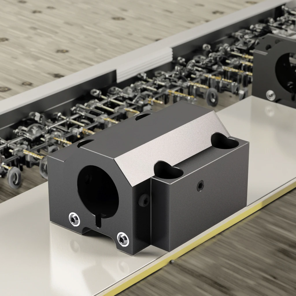 2026Customizable High Rigidity CNC Cast Iron Tool Blocks for Mazak Lathe Reduced Insert Wear Long Lifespan Machine