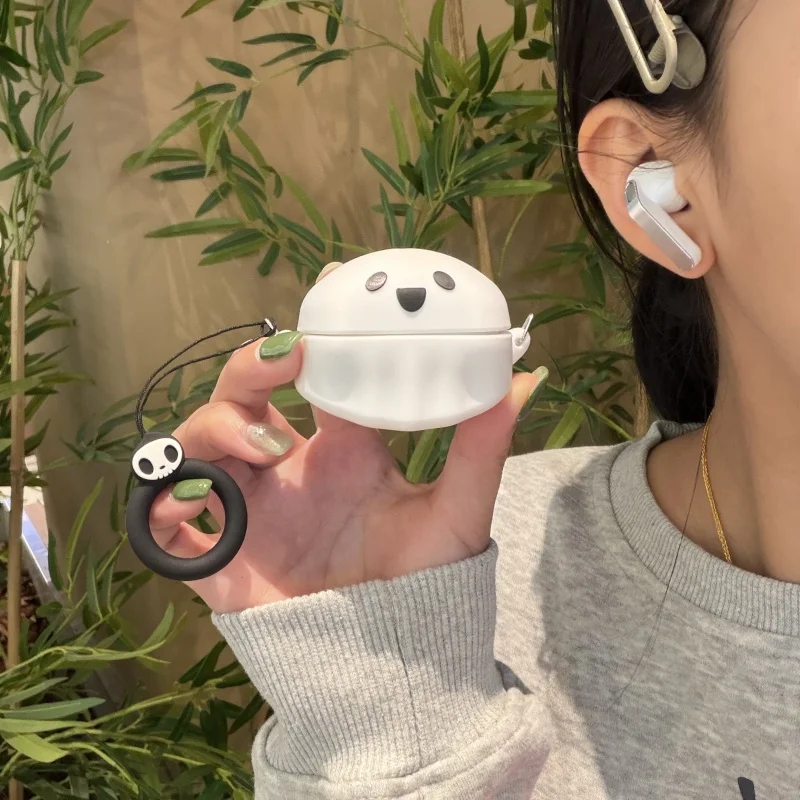 Neue Silikonhülle für Samsung Galaxy Buds 4 Pro / Samsung Galaxy Buds 4 3D Cartoon Niedliche Stoßfeste Weiche Kopfhörer-Schutzhülle