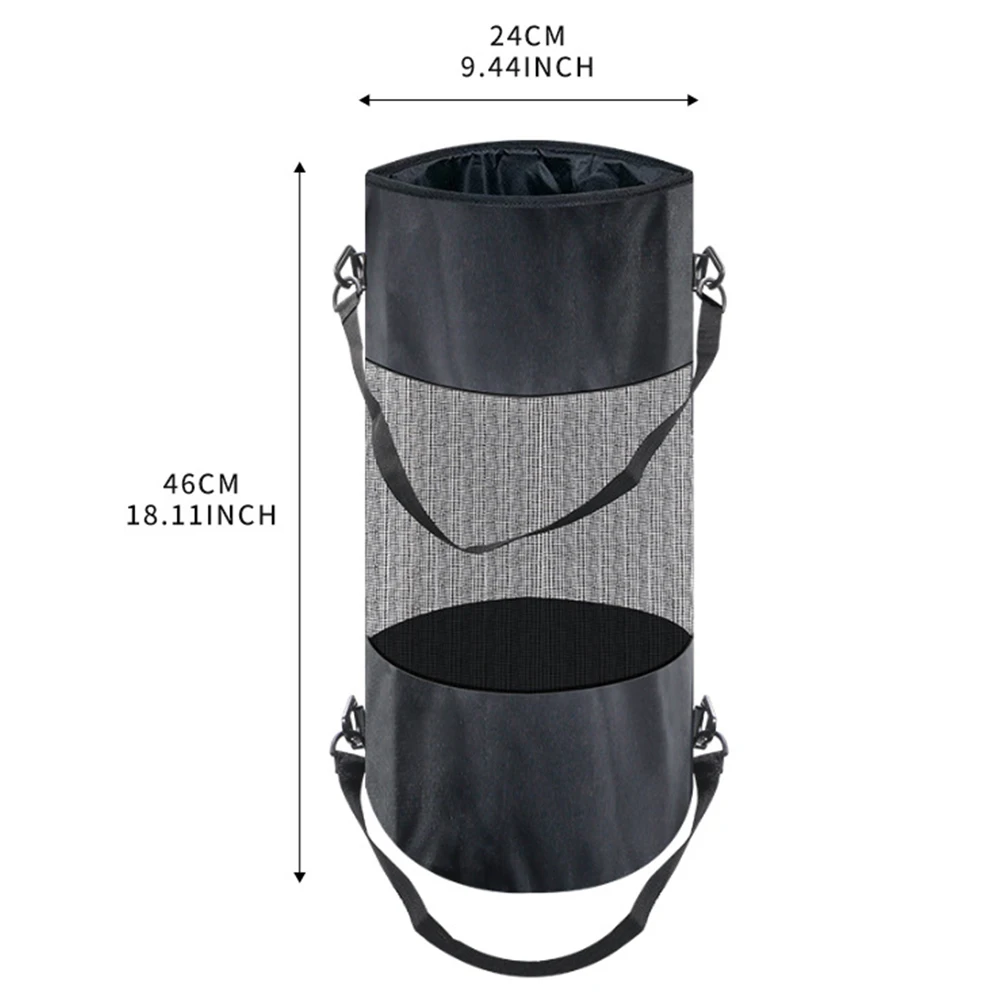 Poubelle de bateau en maille, sac poubelle Portable en maille, poubelle de bateau 600D Oxford, conteneur poubelle de bateau, accessoires de pêche