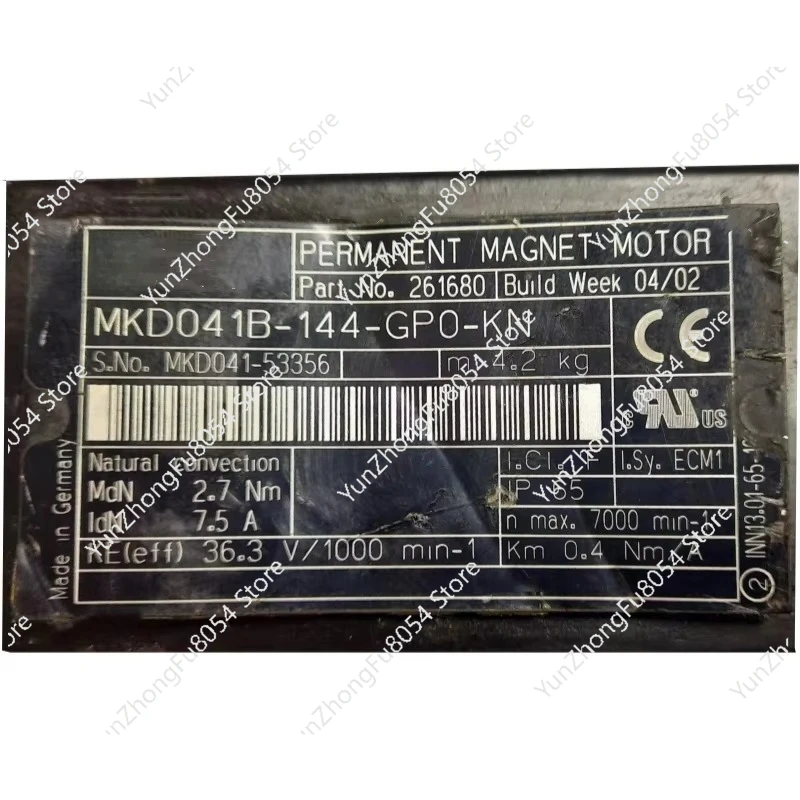 Подходит для синхронного серводвигателя MKE035B-144-GP0-KN.