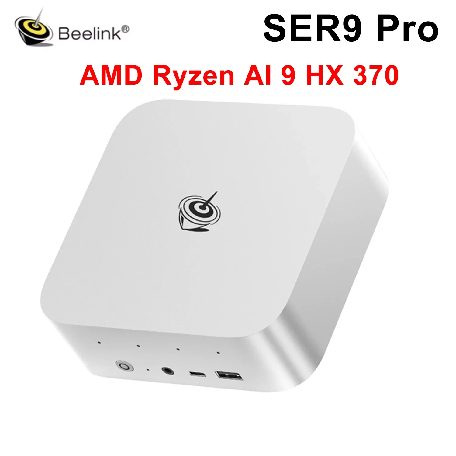 Beelink SER9 PRO كمبيوتر صغير Ryzen AI 9 HX 370 12C/24T DDR5 7500MHz Windows 11 M.2 2280 PCIE 4.0x4 SSD 2.5G LAN مكتب ألعاب الكمبيوتر #1
