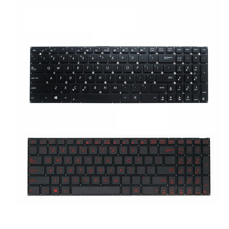 Laptop English Keyboard For asus FX50 FX50J FX50JK FX50JX GX50JX FH5900V notebook Replacement layout