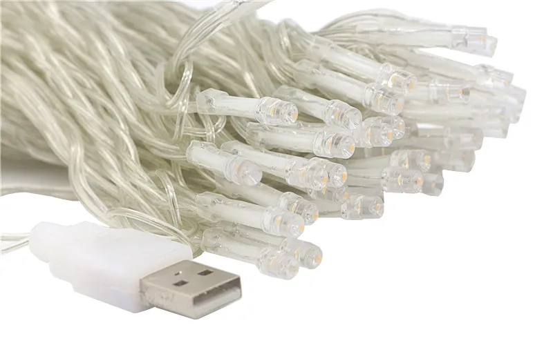 DC 5V USB RGB Led String 2m/3m/5m/10m LED Fairy String Lights for Holiday Christmas Wedding Party Decoration Garland Lighting