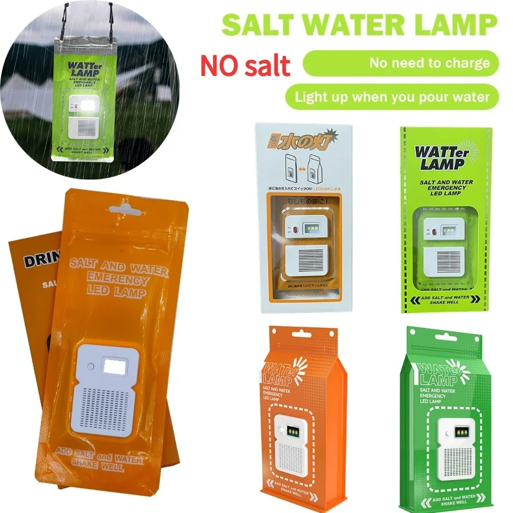 Lampada a LED da campeggio all'aperto 50LM lampada di emergenza portatile per acqua salata forniture da viaggio riutilizzabili impermeabili per la pesca notturna