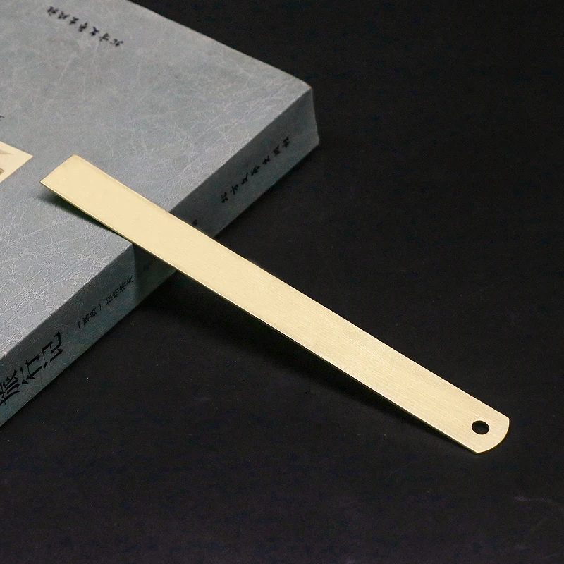 

1 pcs 15cm Multifunction Thickening Portable Brass Ruler School Office Drawing Tools