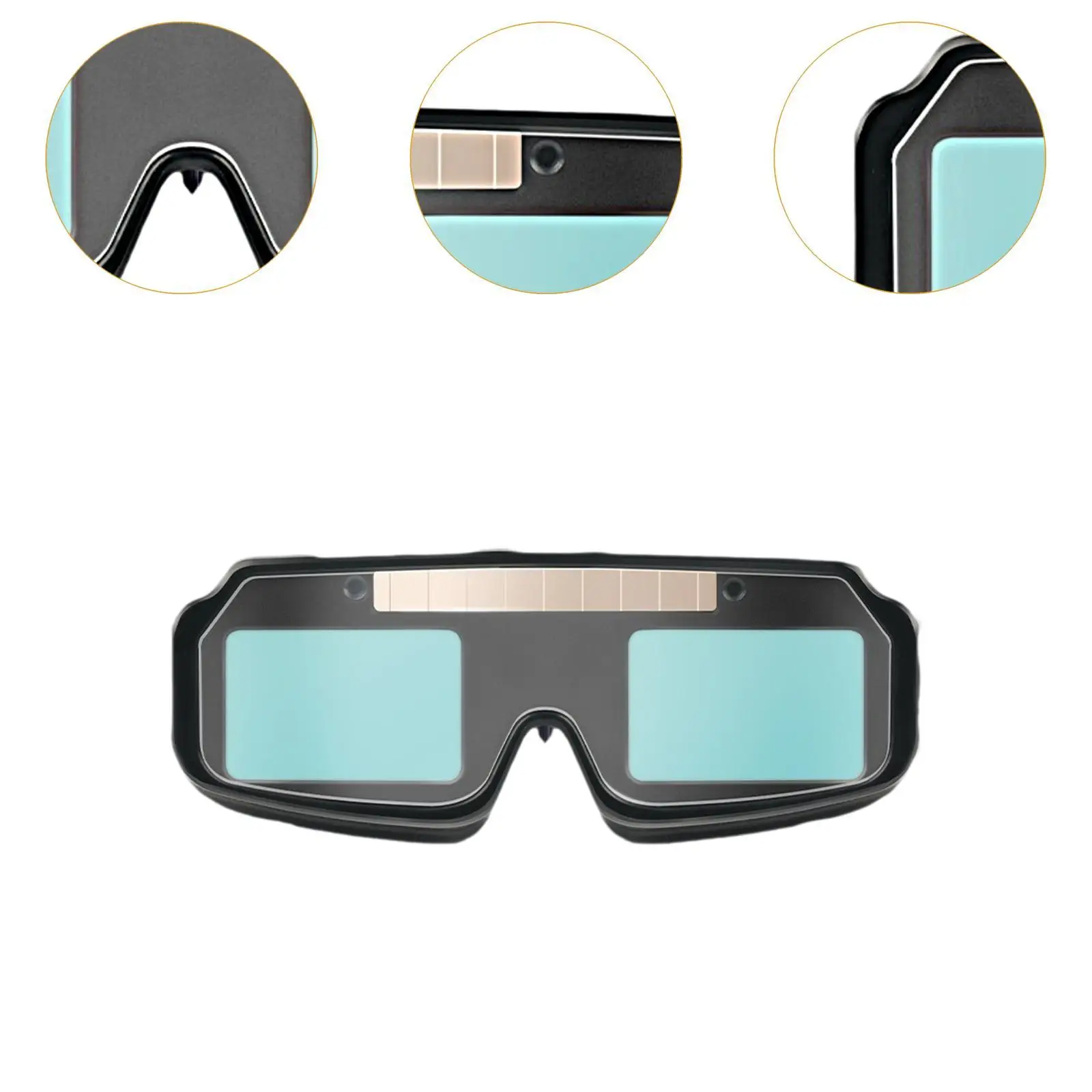 Gafas de soldadura con oscurecimiento automático, gafas de protección para los ojos, soldador