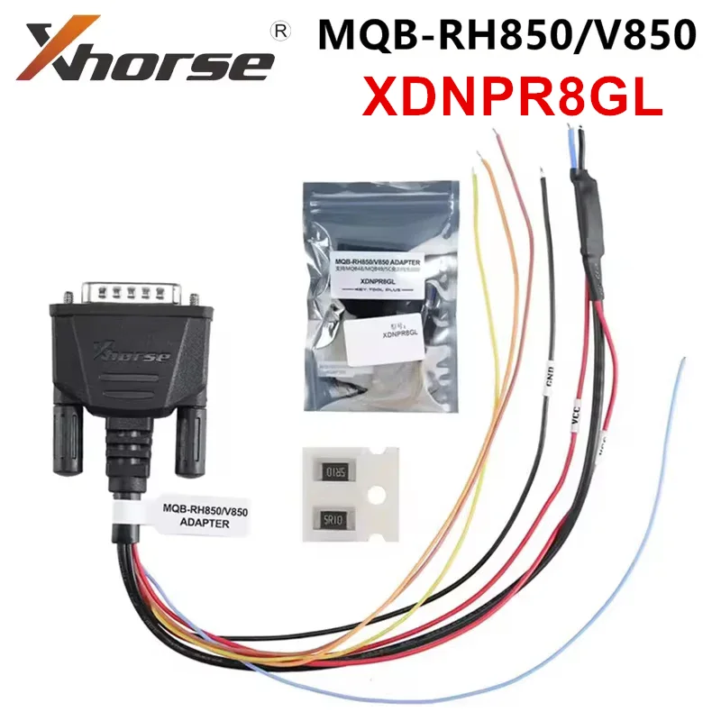 Xhorse VVDI XDNPR8GL MQB-RH850/V850 Adapter Cable For Xhorse Key Tool Plus Programmer For VW 4th IMMO Cluster Calibration