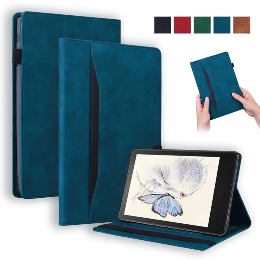 

Auto Sleep/Wake 7inch EReader Stand Case Anit-scratch PU Leather Folio Funda Anti-fall for Kindle Paperwhite 2024 12th Gen