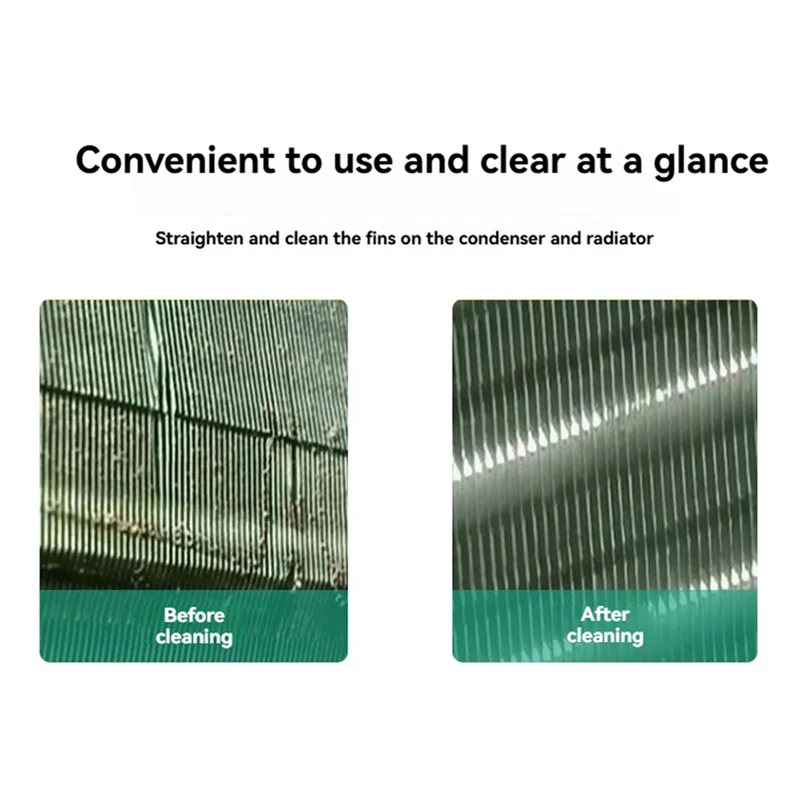 

B38B-HVAC/AUTO Radiator Fin Comb Straightener Tool For Air Conditioner & Condensers 8-15Mm Adjustment Repair Kit