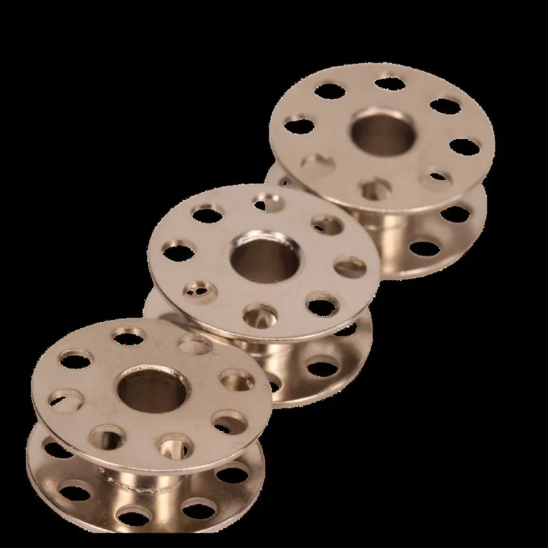 AB66-Industrial Sewing Machine Replacement Parts-Bobbin Case-2.1 Cm Diameter Iron Shuttle Core For Electric Flat Machines