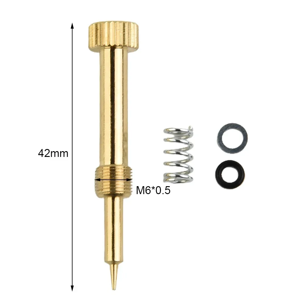 Carburetor Air Mixing Screw Fuel Mixture Screw For Mikuni VM22 For YBR 125 2005-2006 Motorcycle Off-Road ATV Repair Accessories