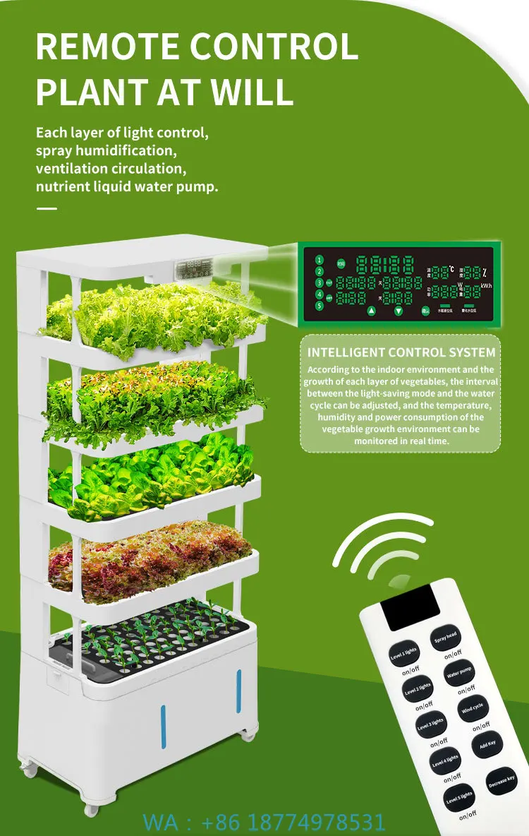 

e Kits Growing System for VegetableHot Sell Low Cost Agriculture Home Garden Hydroponic Complet