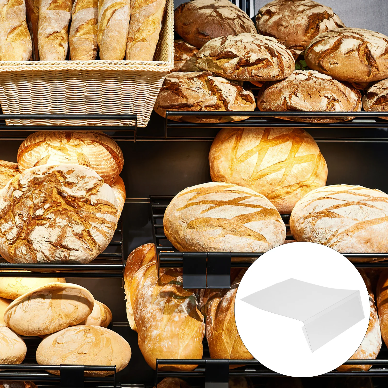 12 Buah Tempat Label Plastik Tempat Label Harga Tempat Label Transparan untuk Label Rak Ritel Supermarket