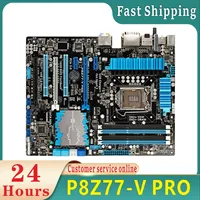100% testing P8Z77-V PRO LGA 1155 desktop board Z77 HDMI SATA 6Gb/s USB 3.0 ATX board