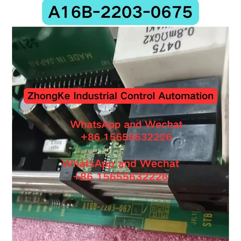Used A16B-2203-0675 circuit board Functional test OK Fast delivery