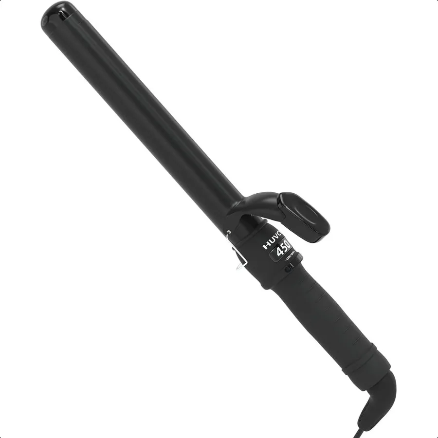 

11 4 Inch Curling Iron Ceramic Curling Iron Fast Heat Function LCD Display 180F450F Adjustable Long Lasting Beach Waves Dual Vo