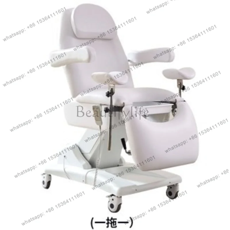 FG Electric Ear Cleaning Massage Beds Pedicure Lash Gynecological Face Massage Beds Knead PU Leather Furniture Massagetafel MHAM