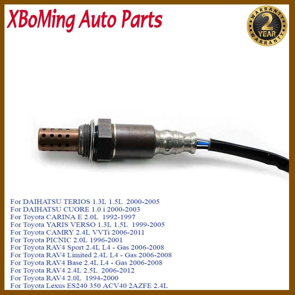 

89465-33440 Car O2 Lambda Oxygen Sensor For Toyota RAV4 PICNIC CAMRY YARIS VERSO CARINA E Lexus ES240 DAIHATSU CUORE TERIOS