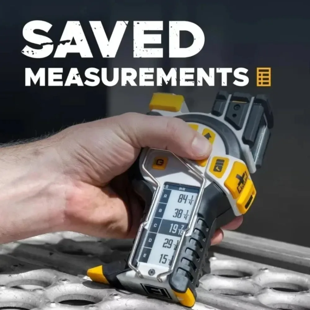 New arrivals Hot-Sell!T1 Tomahawk Digital Tape Measure - Professional Accurate Measuring Tool, Green Laser, E-Paper Measuring Li