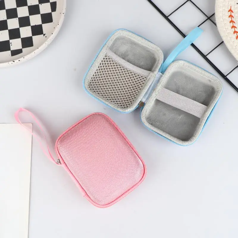 1Pc EVA Hard Shell Digital Kamera Fall Kleine Reise Kamera Tasche Kameras Lagerung Halter Für CCD Karte SD Karte zubehör