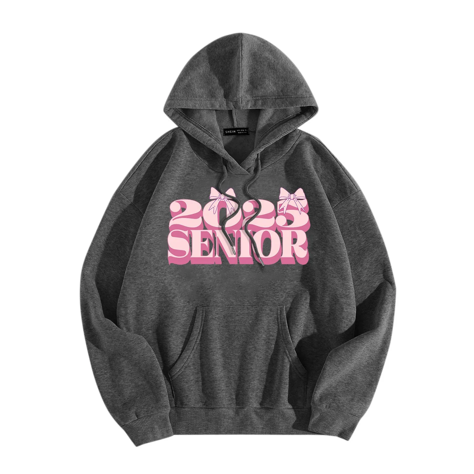 

Women's Casual Crew Neck Pocket 2025 Senior Season Hoodie Hoodies for Women Graphic Womens Band Hoodie