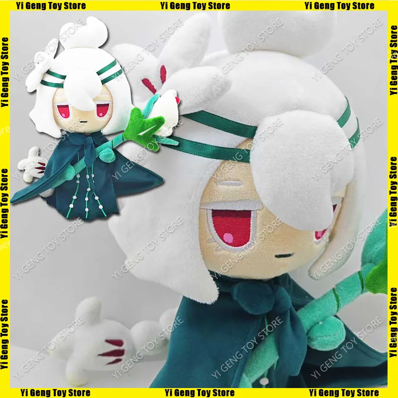 

White Lily Cookie Plush Toy Cookie Run Kingdom Anime Peluche Doll Ko Ver Game Fans Peripheral Collectible Kids Birthday Gift