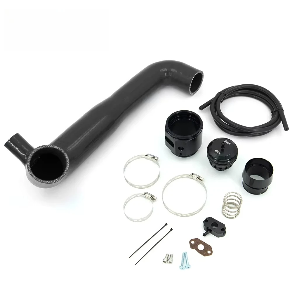Black Motorsport Dump Valve Car Pressure Relief Valve Emission Valve Adapter Kit Suitable for Some Specific Car Models