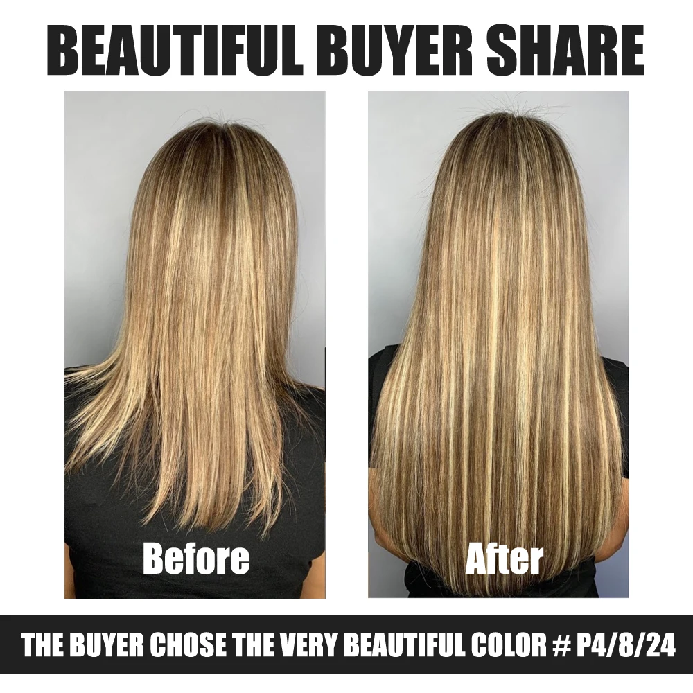 هالة الشعر التمديد شعر بشري حقيقي سلك غير مرئي الشعر التمديد مع سلك شفاف قابل للتعديل حجم خط السمك الشعر التمديد