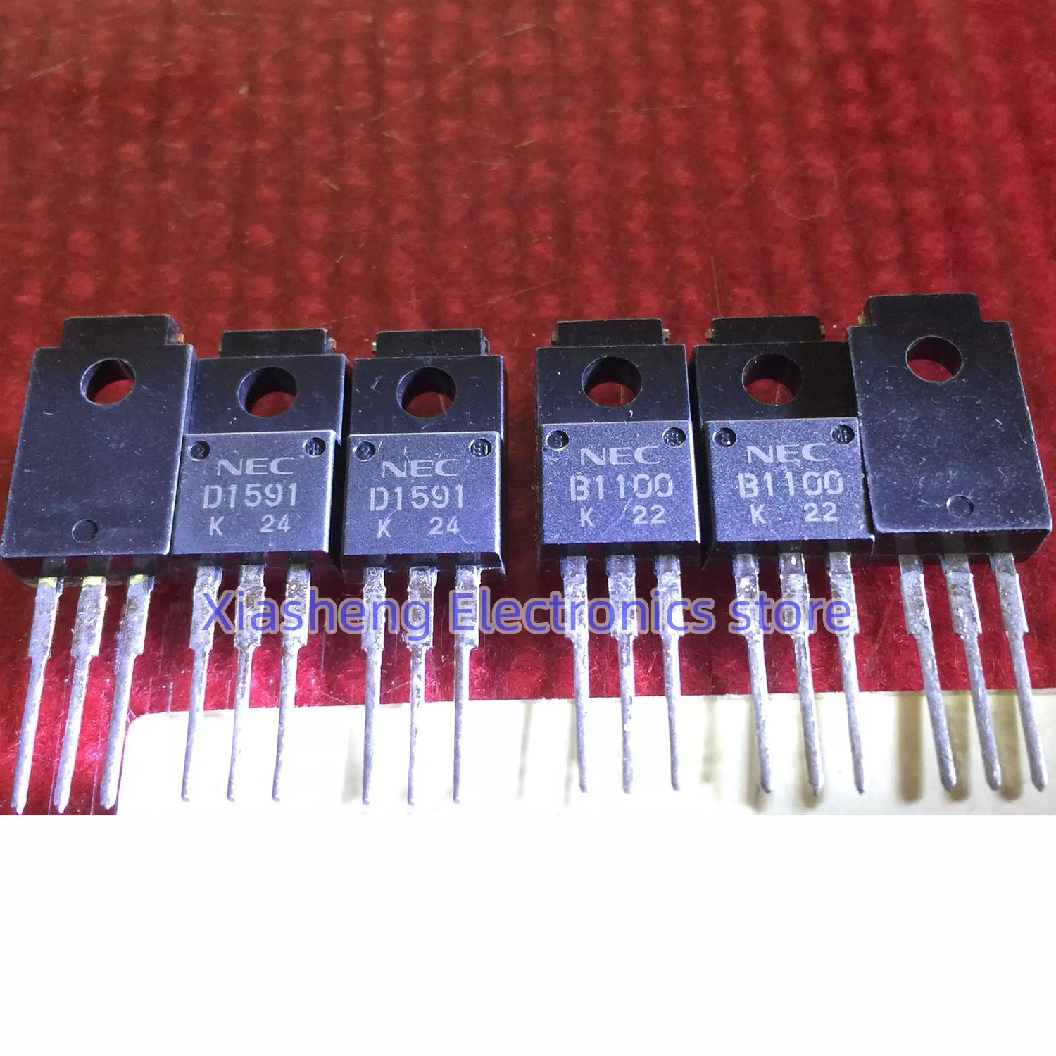 

New Original 5Pairs 2SD1591 D1591 + 2SB1100 B1100 TO-220F Transistor Good Quality