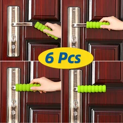 Soft Foam Door Handle Covers Thickened Spiral Doorknob Guard Protector Anti-collision Door Stopper Anti-Slip Door Handle Covers