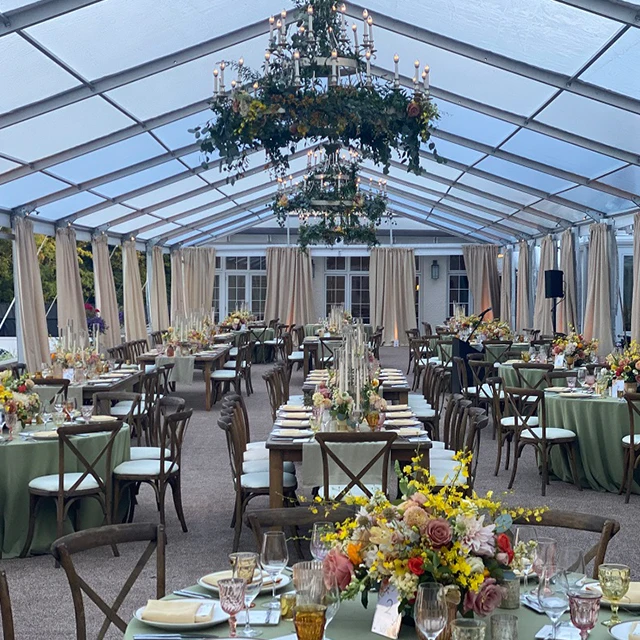 Biggest Aluminum Frame PVC Wedding Marquee Tents Reseaurant Tent