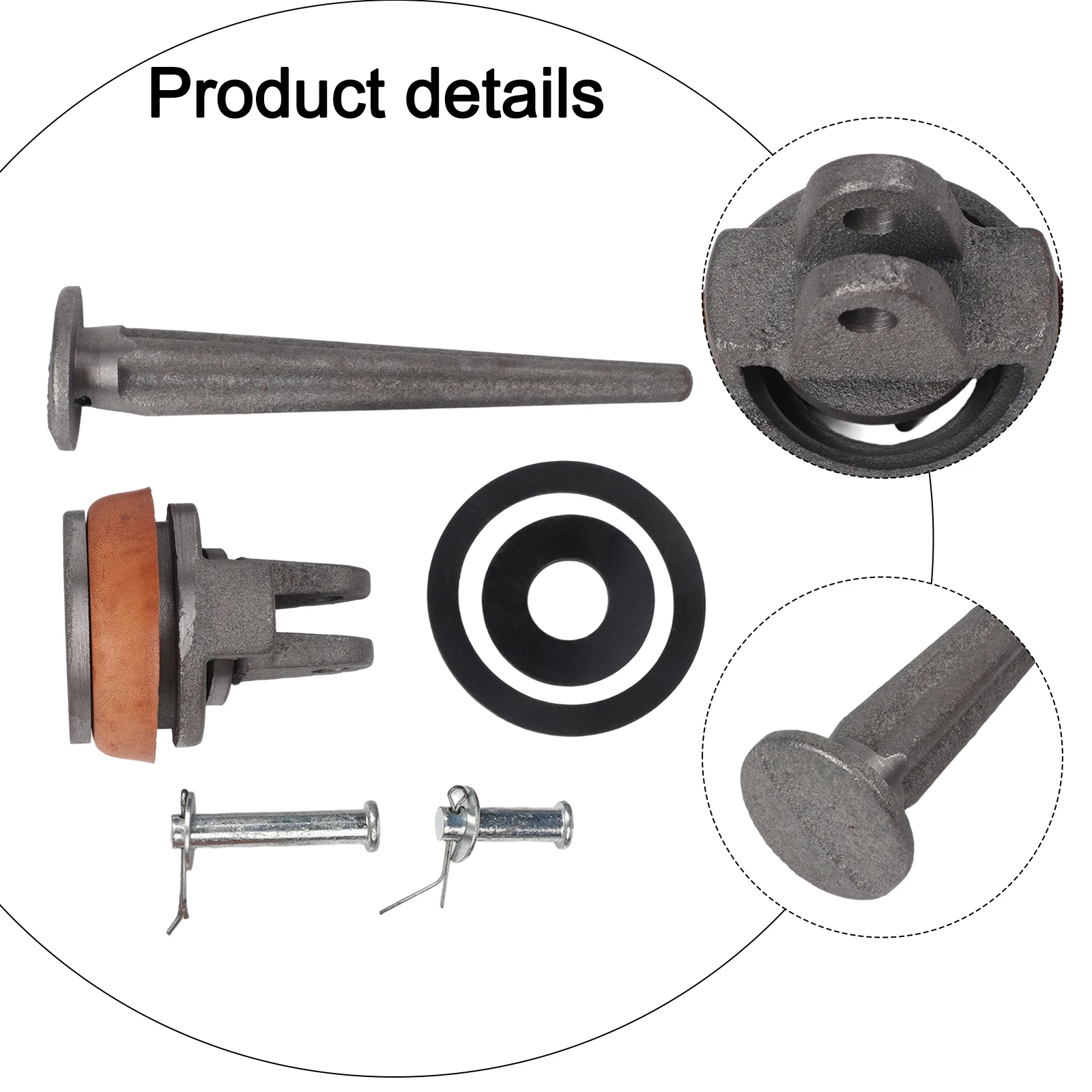 

Piston Check Pad Leather Pad Leather Ring For Type 75 Hand Pump Accessories With Nose Piercing Valve Bolt Set Leather Sealing