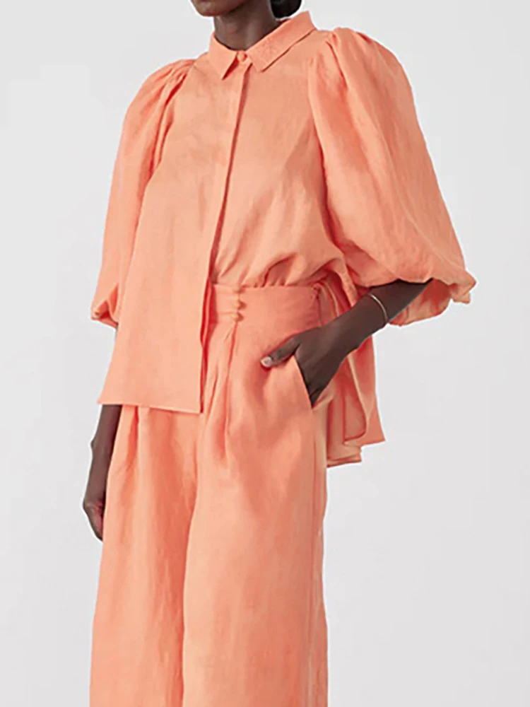 

Сетчатый прямой комбинезон с высокой талией, офисный женский комбинезон с круглым вырезом и короткими рукавами, модный вечерний однотонный комбинезон с длинными брюками