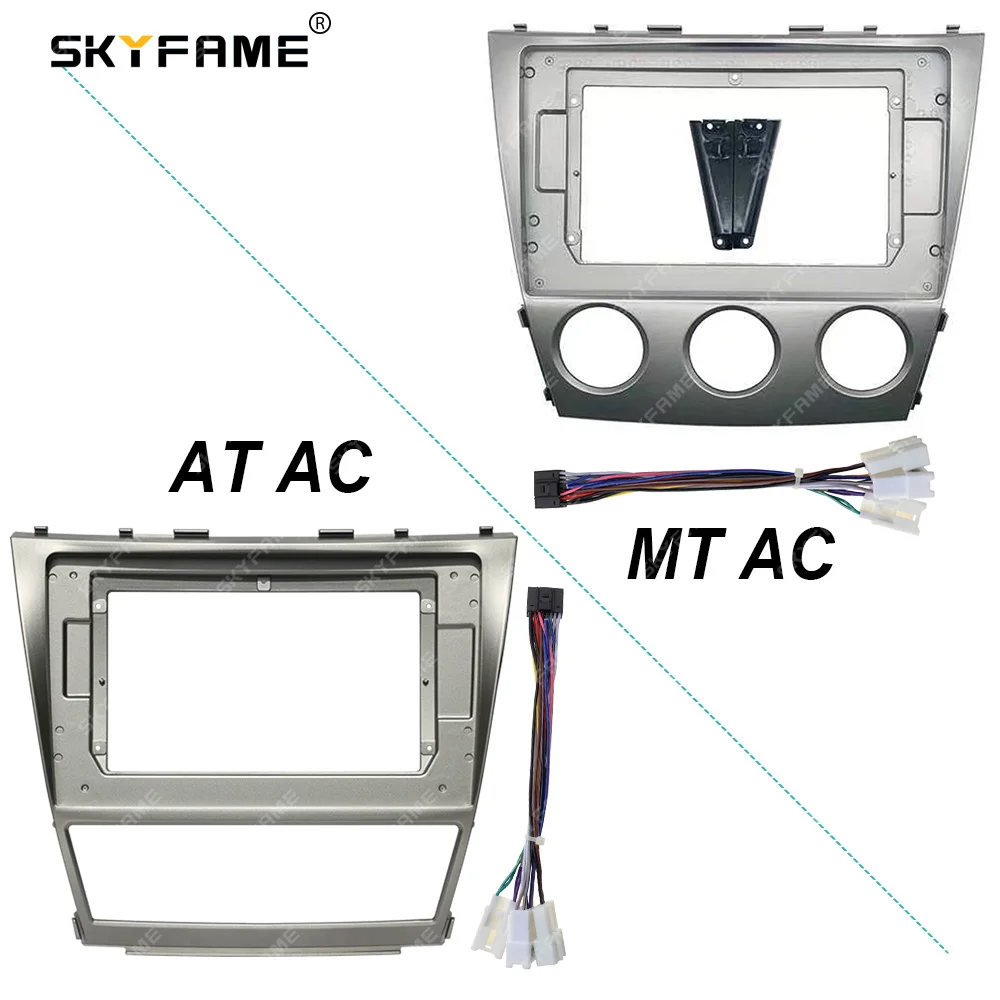 SKYFAME Car Fascia Frame Adaptor Android Audio Dash Trim Fitting Panel Kit For Toyota Camry Daihatsu Altis Solara