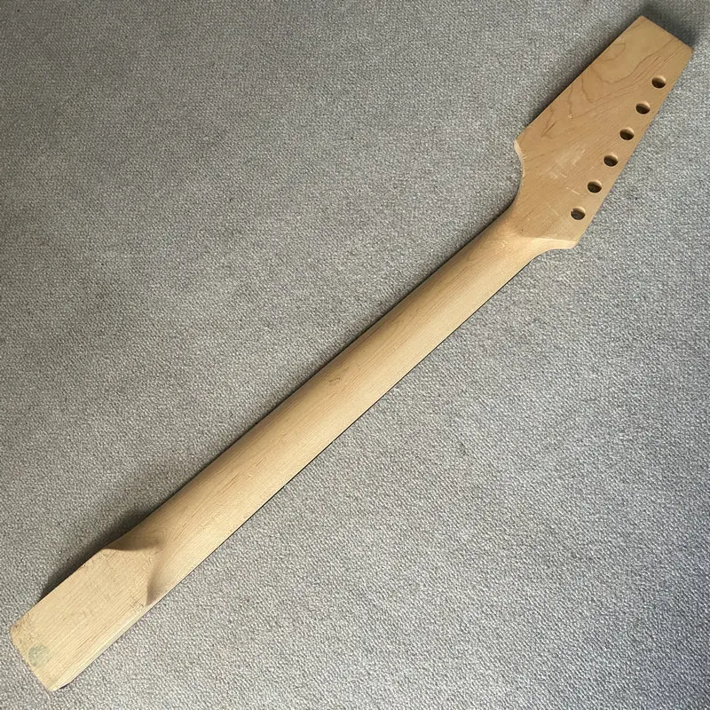 jN850 Costom Order Uncut Headstock ST Electric Guitar Neck 22 Frets  648MM Scales Length Unfinished DIY & Replace Parts