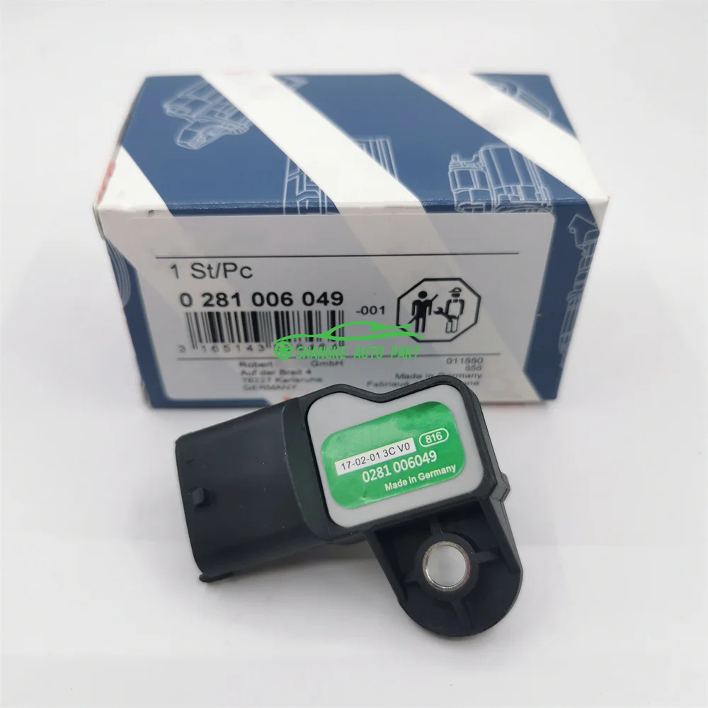 origInal take Manifold Pressure MAP Sensors OEM 0281006049/504307953/215810014100 AALFA ROMEO FFIAT IVVECO NEW HHOLLAND LLANCIA