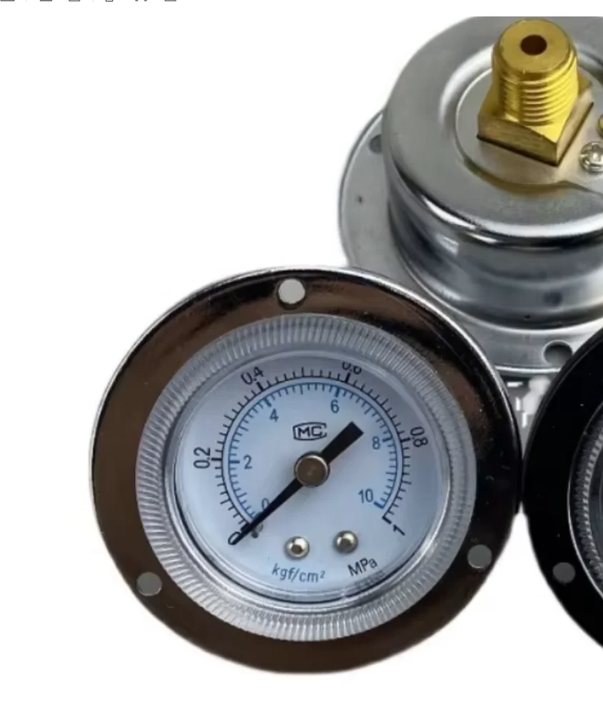Axial with Edge Pressure Gauge Vacuum Gauge Air Pressure, Water Pressure, Pneumatic Y40ZT Y50ZT Y60ZT