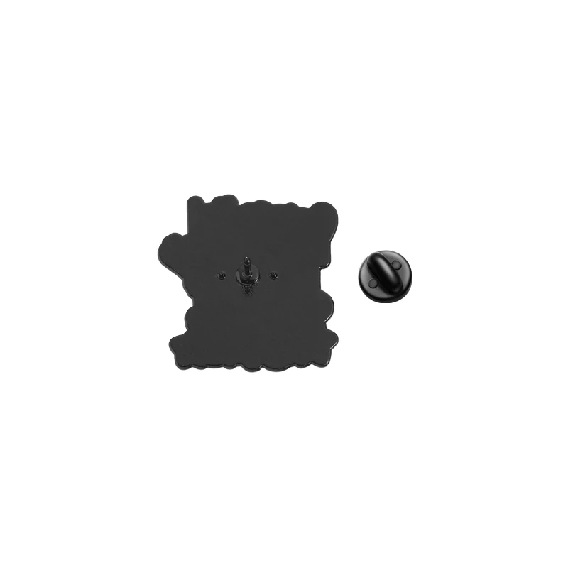 الفئران الإملائية إلى الخلف هو ستار بروش المينا دبابيس لطيف الوردي ماوس دبابيس ظهره شارة التلبيب مجوهرات إبداعية هدية للأصدقاء #6