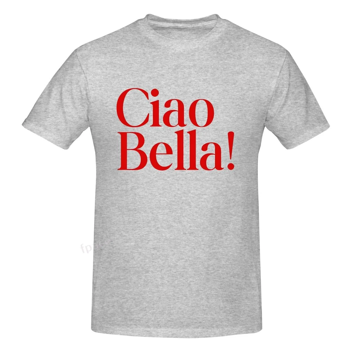 

Ciao Bella Casual Cotton Summer Men Clothing Tops Men's Basic Short Sleeve T-Shirt