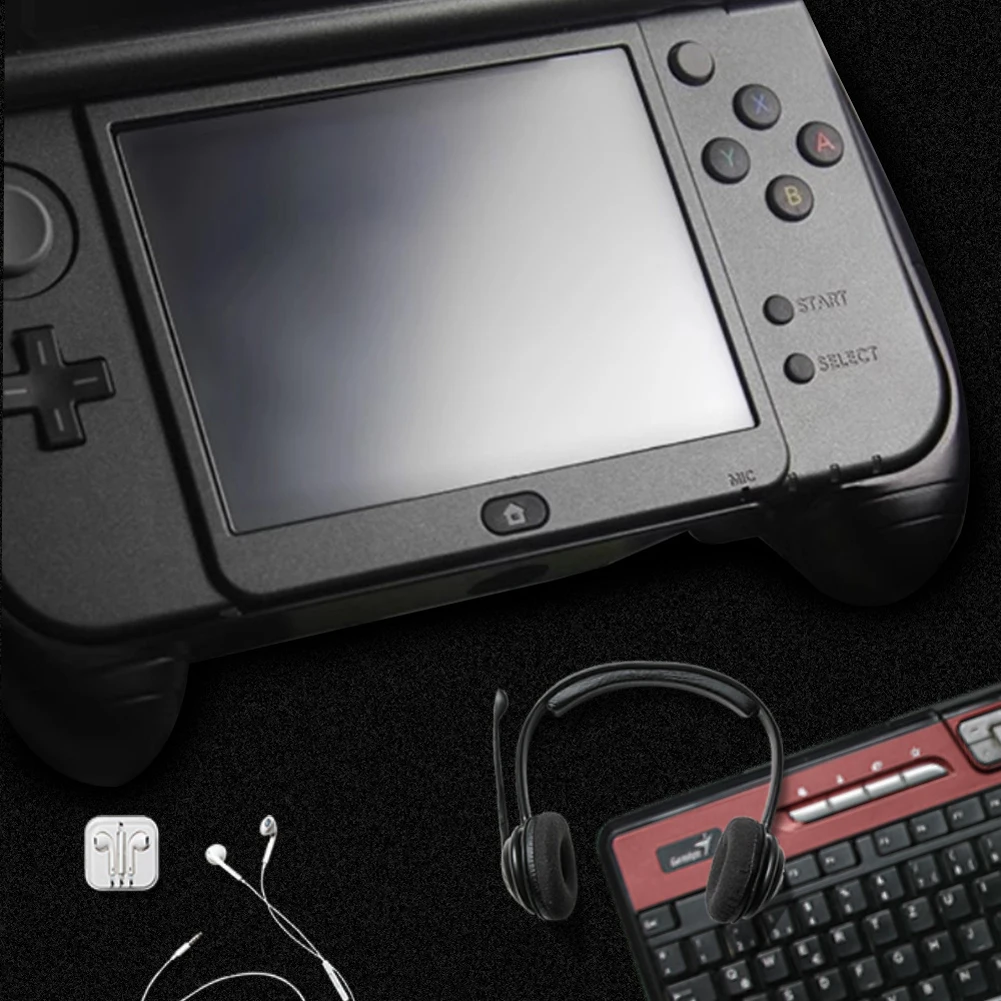 Hand Grip Handle Stand with Kick-Stand Handle Console Grip Controller Grip Case Game Controller Case for Nintendo New 3DS XL LL