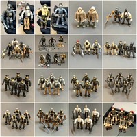 Lot Mega Construx Bloks Call Of Duty COD WWII Invasion Winter Soldier Jungle Troopers Hazmat Sniper Warriors Figures Toys