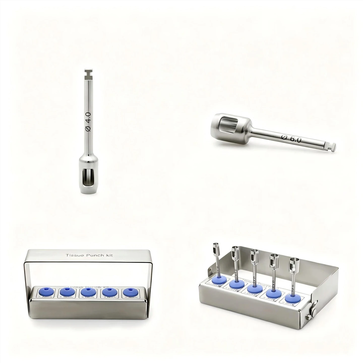 Dental Gingival Tissue Punch Trephine Bur Implant Bone Harvest Drill Pilot Drill Universal Oral Implant Surgery Accessories Tool