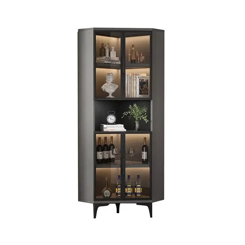 Corner Cabinet, Living Room Cabinet Wall Triangle Cabinet