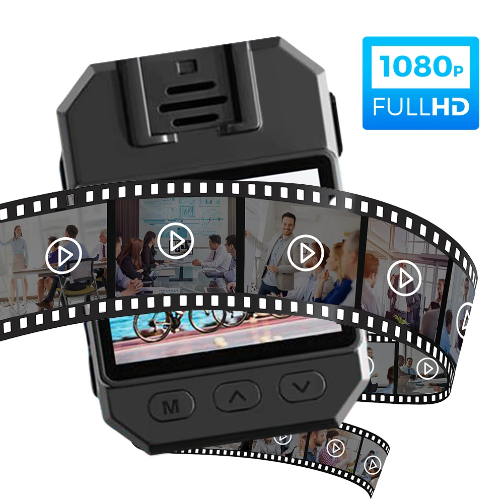 

4K HD 1080P Body Cam Night Vision Mini Digital Camera Waterproof Video Recorder Site Enforcement Recorder for Outdoor Sports